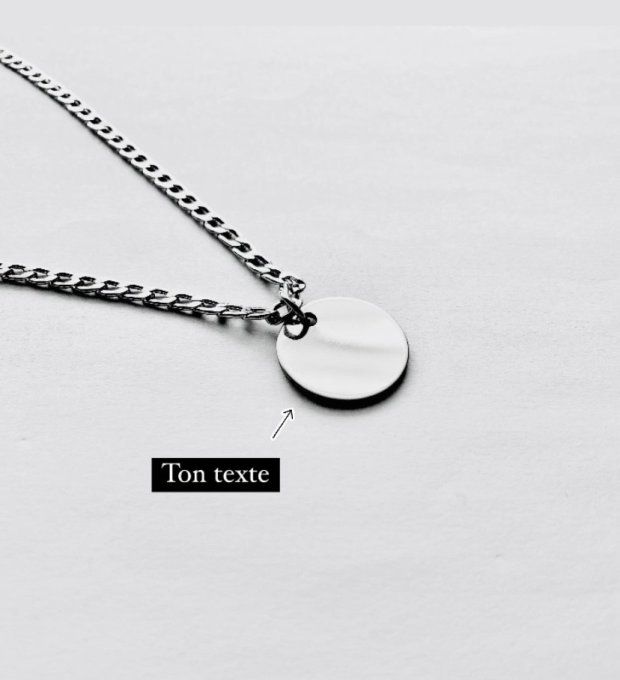 Collier homme "you're EXLUSIVE"